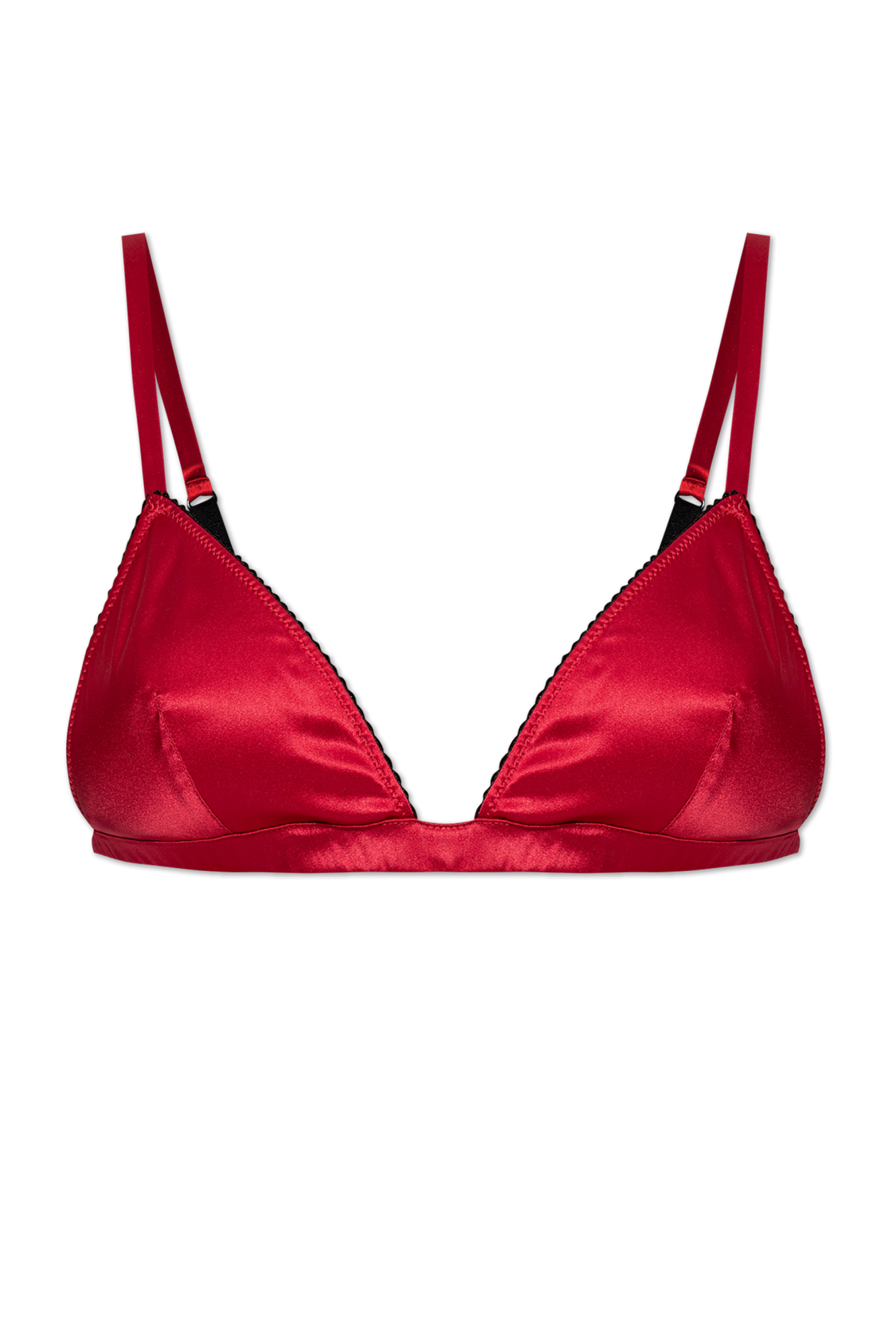 ブラジャー Dolce & Gabbana Triangle Satin And Lace Bra bg_4746760_100106_m